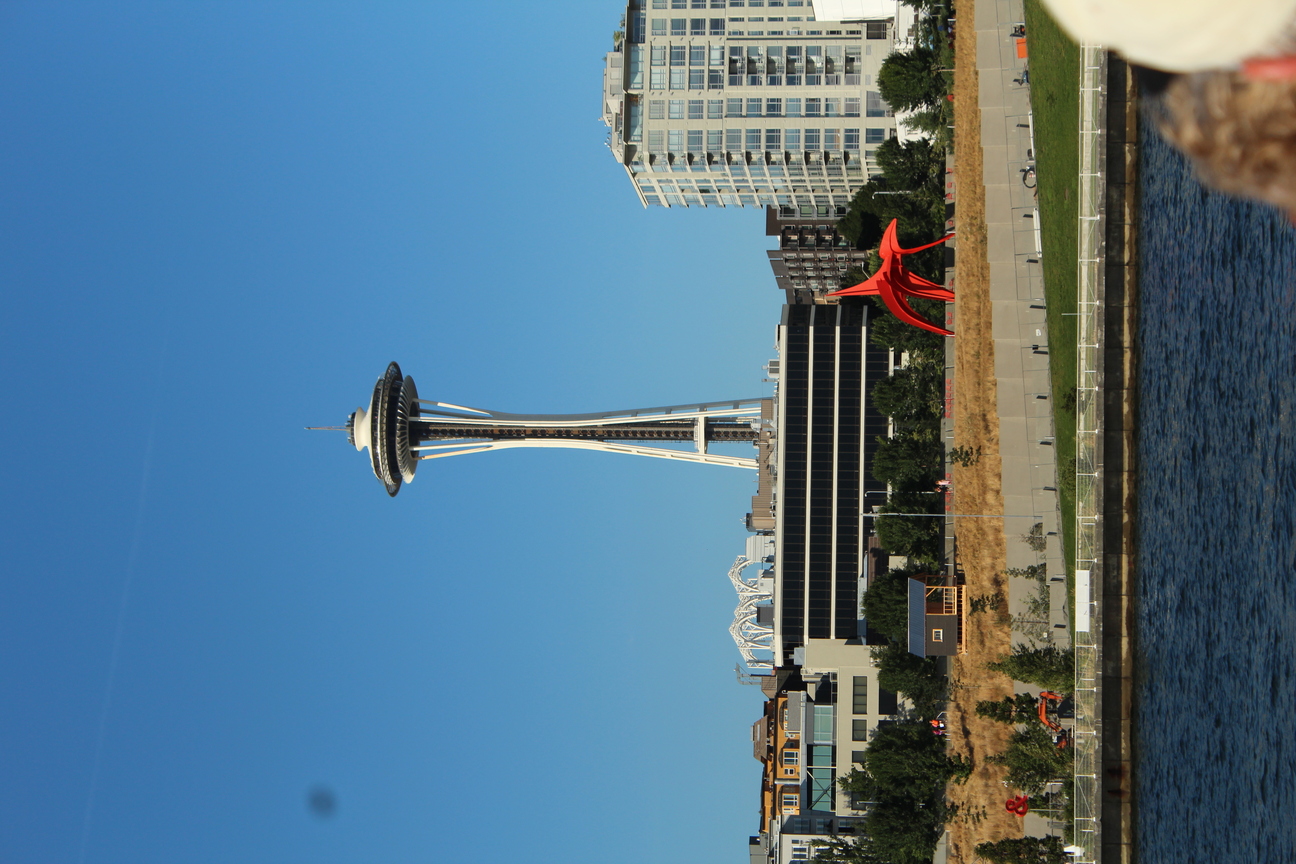 The Space Needle in Seattle, WA